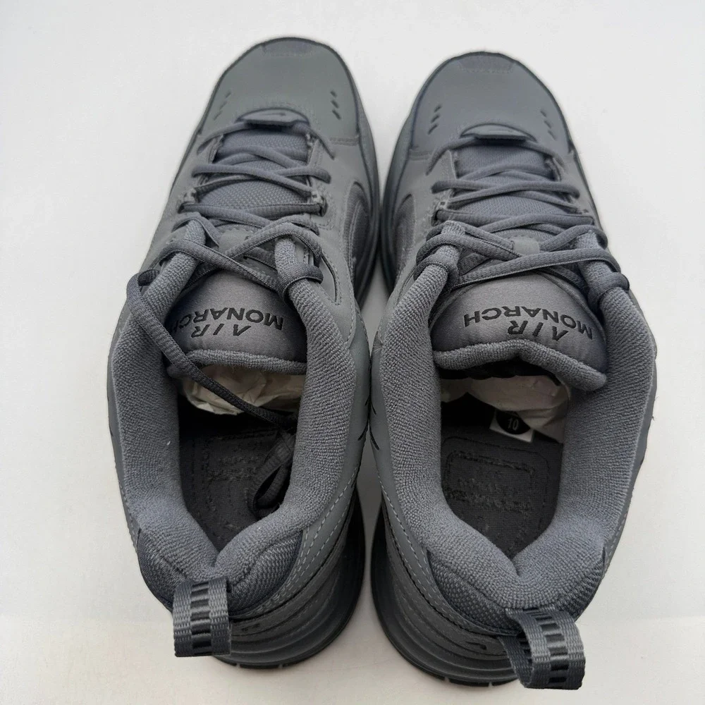 Nike Air Monarch IV Shoes Mens Size 10 Dark Grey Black Training 415445-020